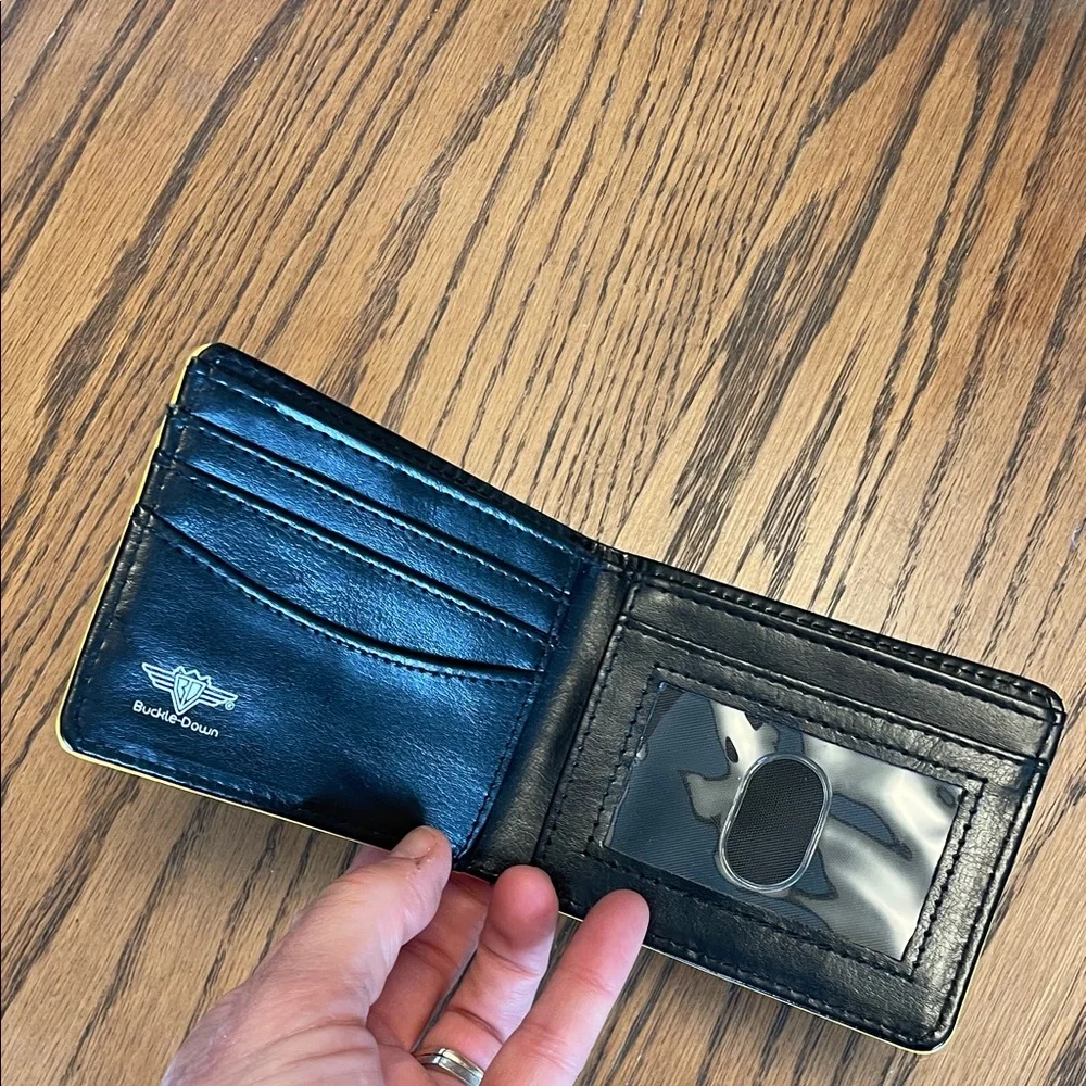 Cheech & Chong Buckle Down Yellow Wallet, vintage, 420, 4:20
